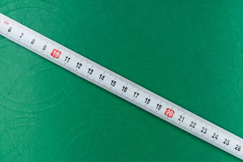 сантиметър за измерване на пениса преди уголемяване
