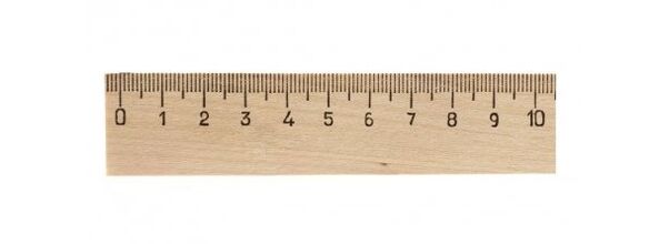 линийка за измерване на пениса след уголемяване